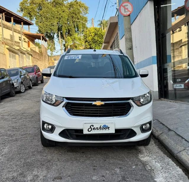 Chevrolet Spin 1.8 Premier Automática Branca + 7 Lugares Ano 2024 - Foto 2