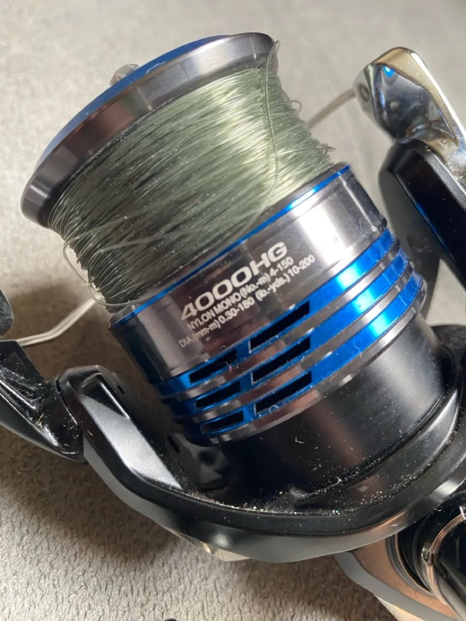 Molinete Shimano Nexave 4000HG Zerado - Foto 5