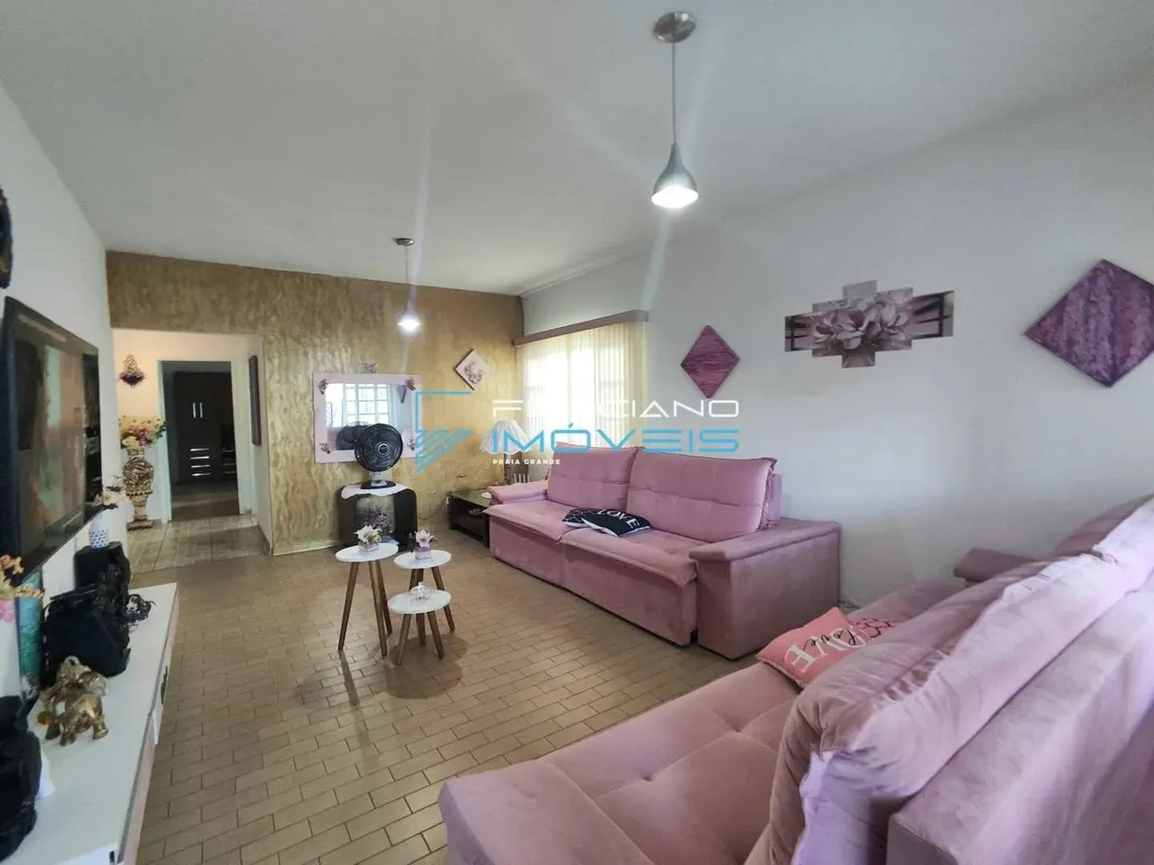 Casa com 3 quartos, Flórida, Praia Grande - R$ 750 mil, Cod: 5698