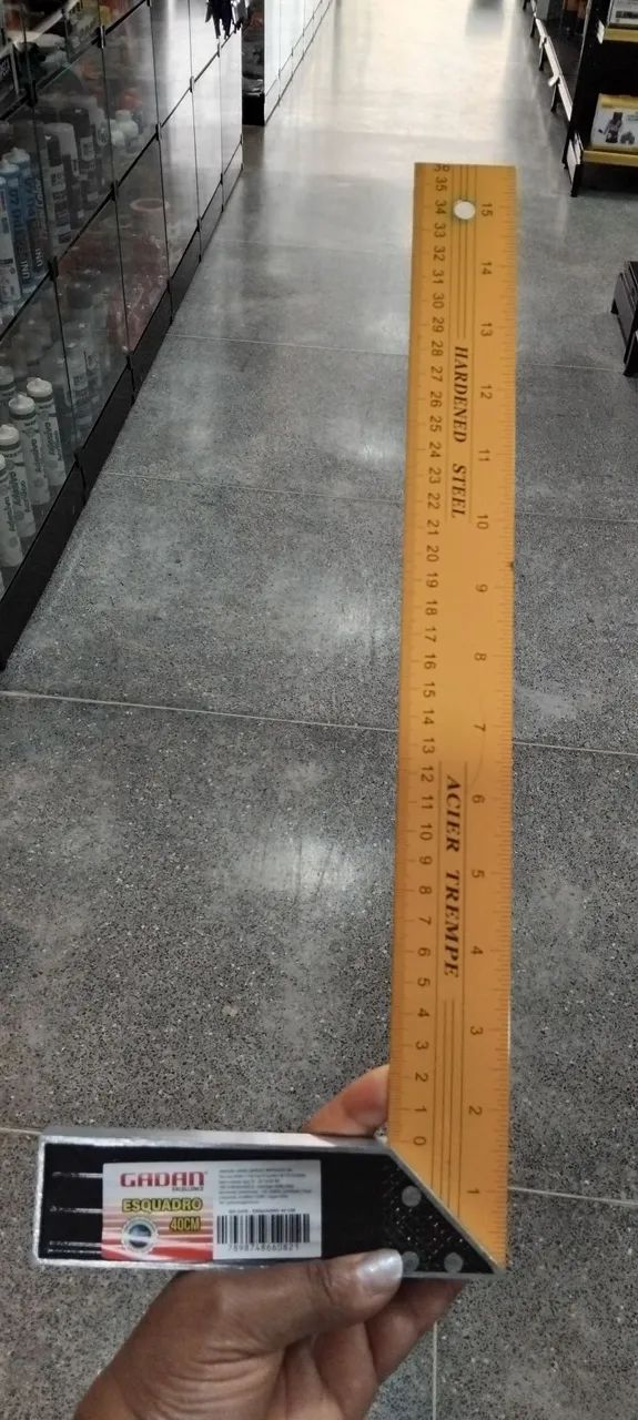 Esquadro 40cm 