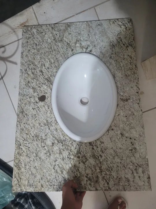 Cuba para banheiro em granito