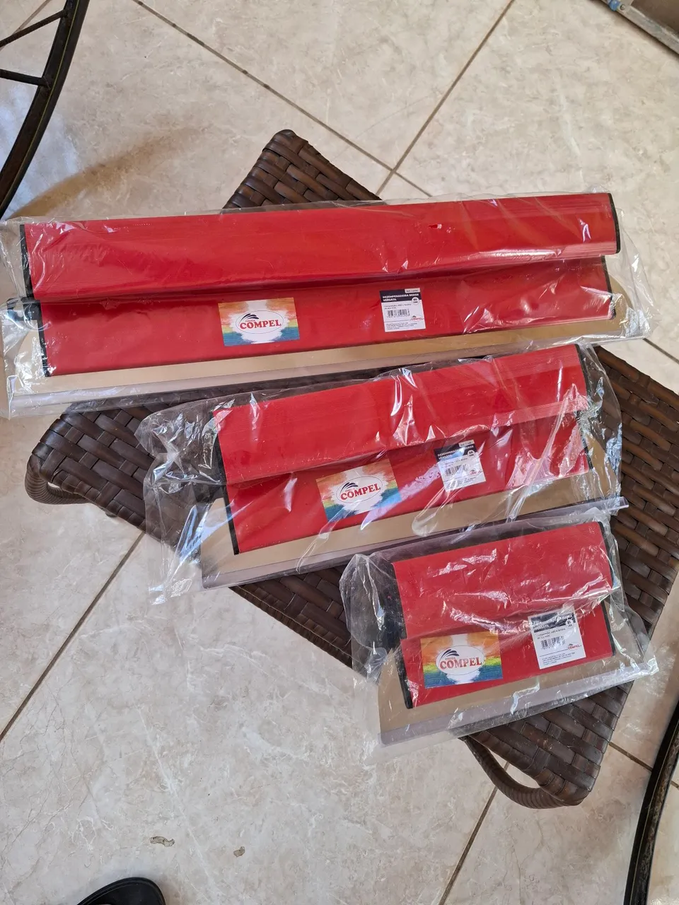 Desempenadeiras berox de aço inox por 250