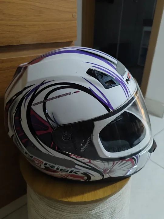 Capacete Norisk - Tamanho 56 - Foto 2