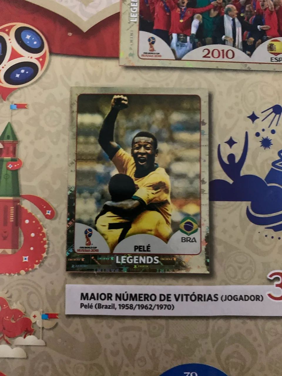 Álbum da Copa do Mundo de 2018 (COMPLETO) - Foto 3
