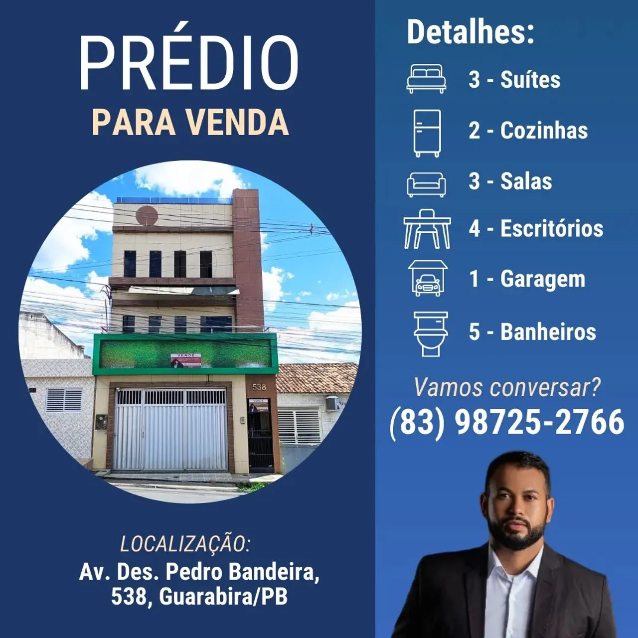 Prédio Residencial e Comercial / Centro - Guarabira - PB