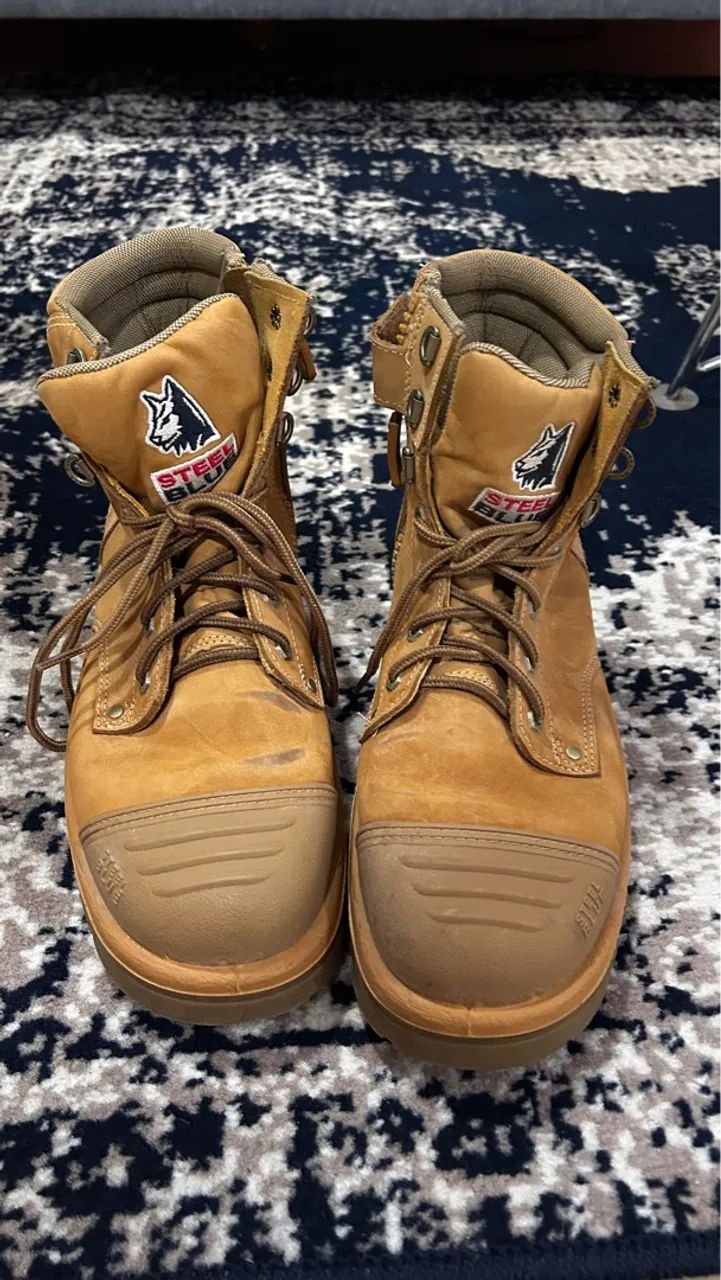 Bota steel blue da AUSTRALIA com bico de ferro