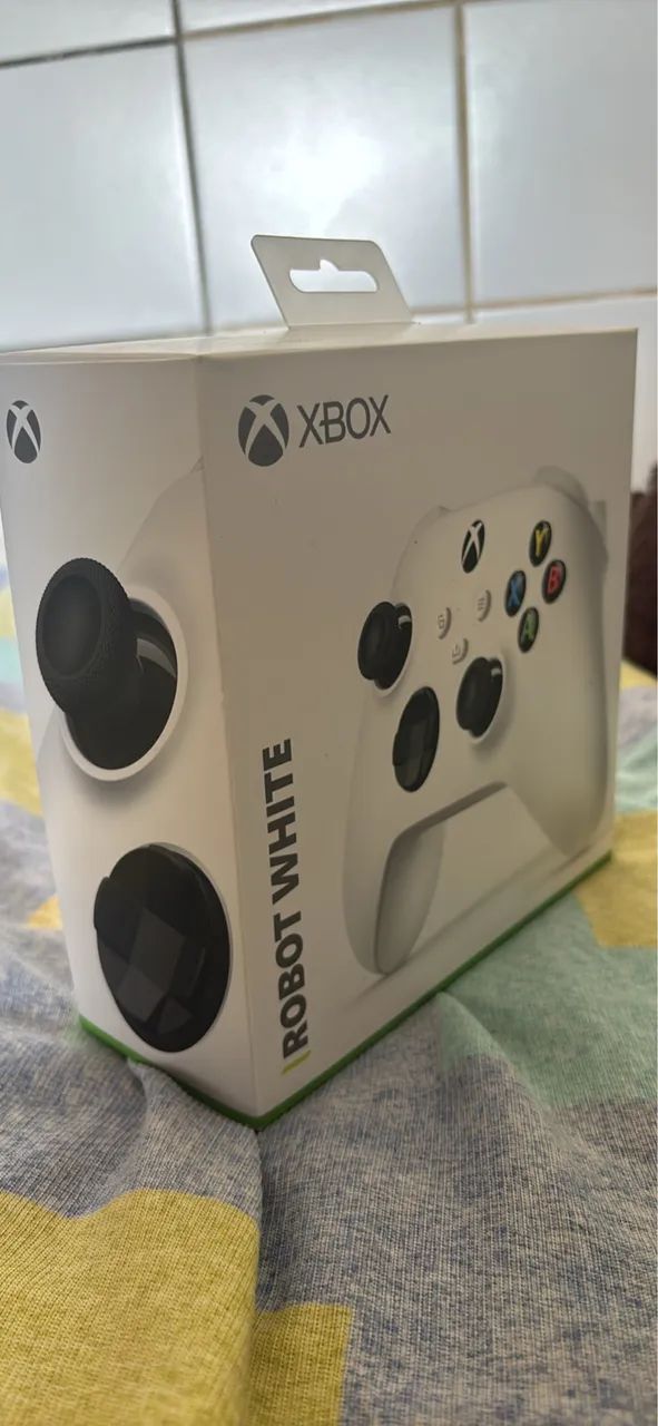  XBOX CONTROLLER ROBOT WHITE - LACRADO!  - Foto 3