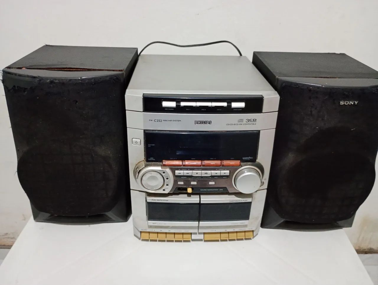 Aparelho de som Philips 3 em 2 - Foto 2