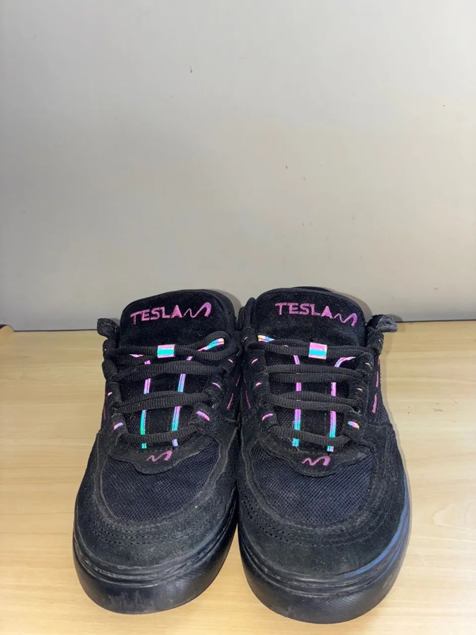 Tênis Tesla Coil Black Purple Original 