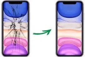 Tela display Iphone 11 instalada - em promoção
