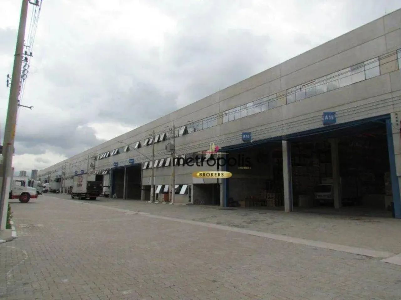 Galpão para alugar, 911 m² por R$ 40.156,12/mês - Piraporinha - Diadema/SP - Foto 3