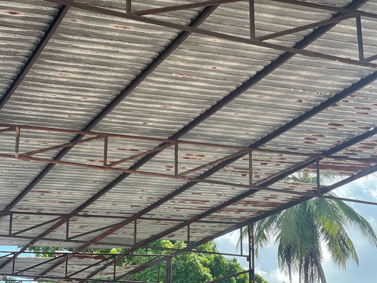 Estrutura de Ferro Galvanizado