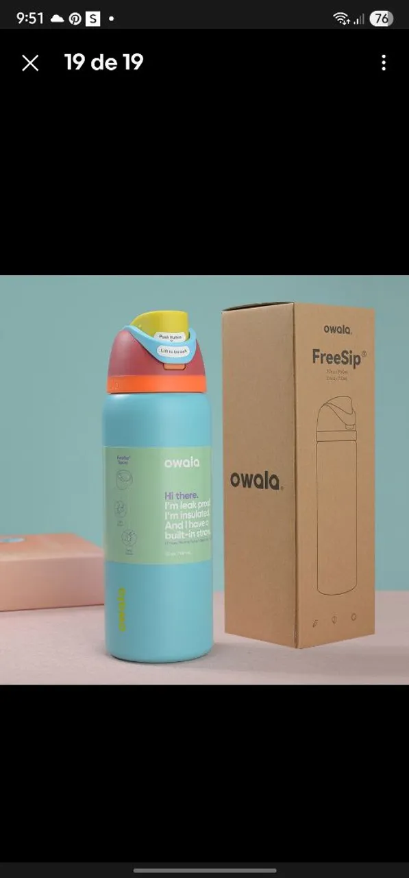 Garrafa Térmica Owala FreeSip