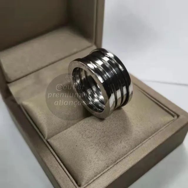 Anel aliança bvlgari de molas unidade - Foto 4