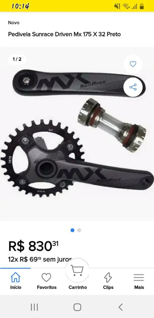 Pedivela Sunrace Hollowtech - Foto 6