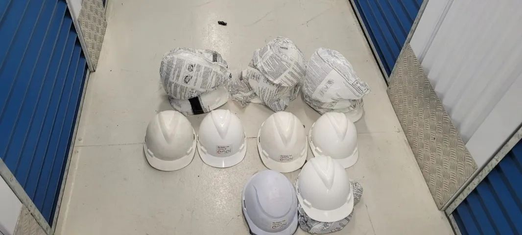 Capacetes de Segurança (EPI) - Novos e Usados  - Foto 2