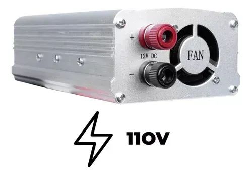 Inversor De Tensão 800w Nominal 1600w Pico Conversor De Energia 12v 110v - Foto 2