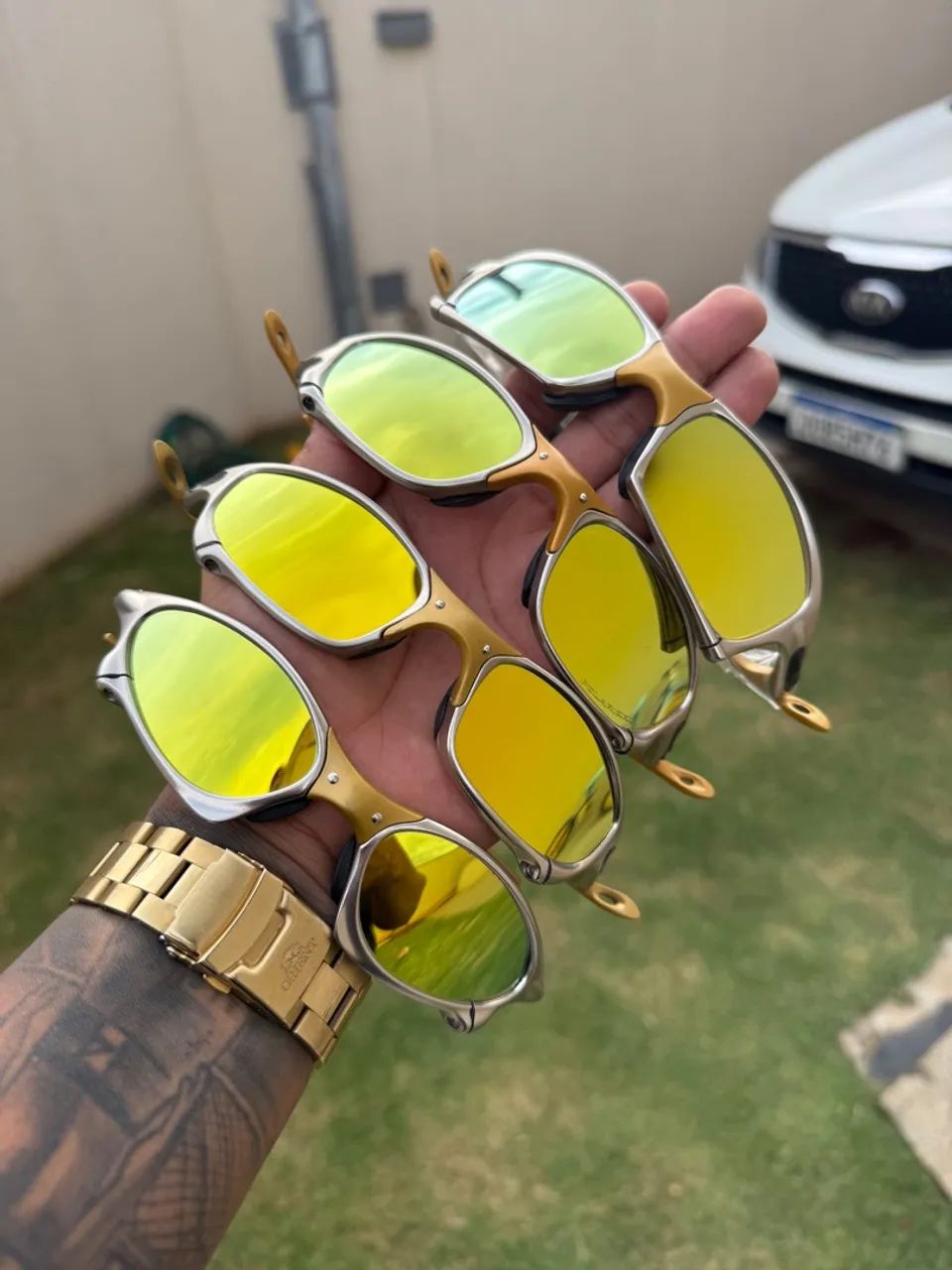 Óculos de Sol Juju 24k premium 