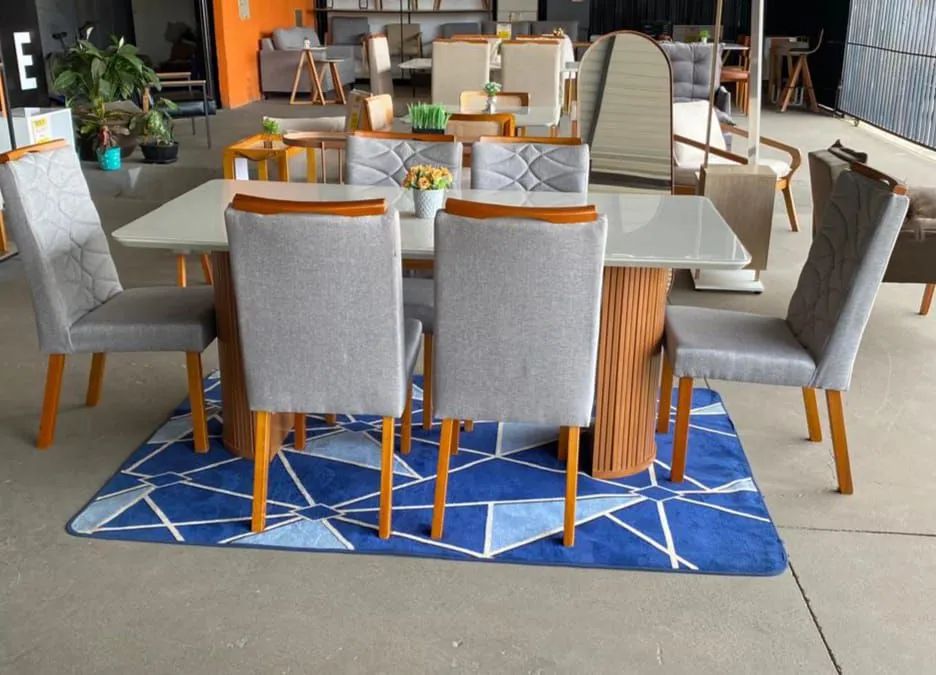 Mesa de jantar com 6 cadeiras  - Foto 4