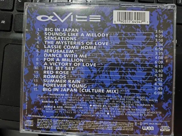 Super CD do ALPHAVILLE -  CD FIRST HARVEST 1984-92 - Foto 3