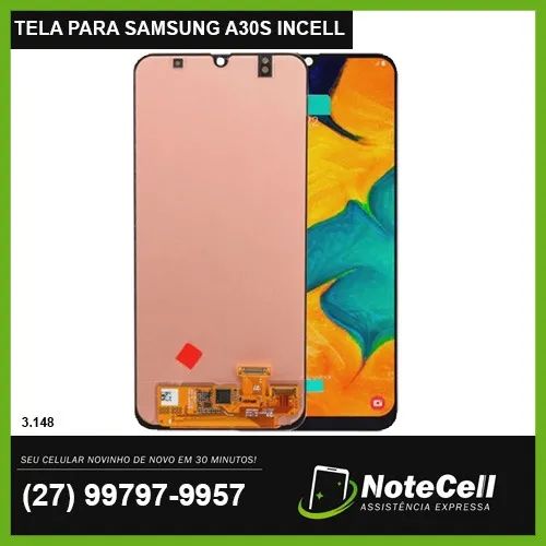 Tela Display Para Samsung A30S Incell sm-A307 3.148 - Instalação Expressa Em 30 Minutos!