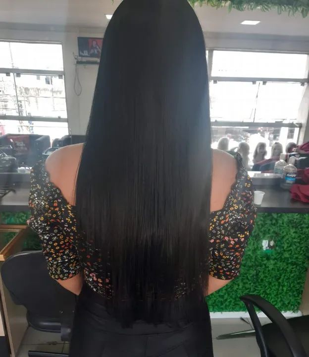 Cabelo humano brasileiro - Perfeito para alongamento 