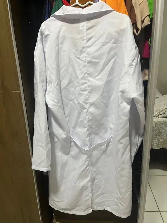 Jaleco branco  - Foto 3