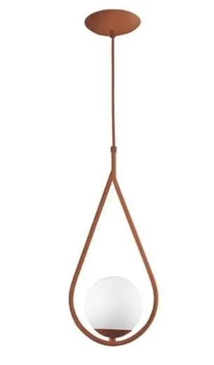 Pendente de Teto Moderno em Formato de Gota, dourado. - Foto 4