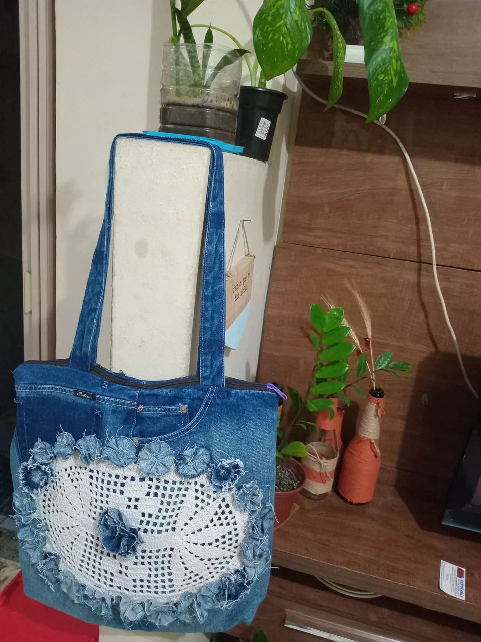 Bolsas de jeans. 