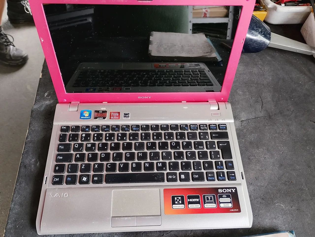 Notebooks  Sony com defeitos64296908708227120