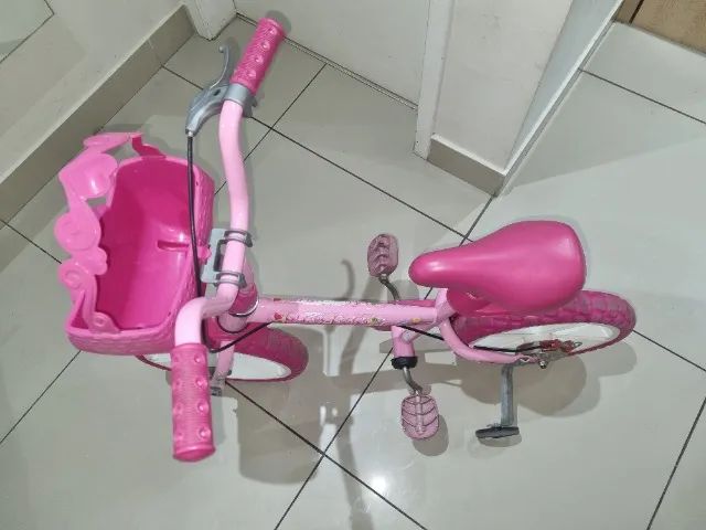 Bicicleta Infantil Aro 14 Bandeirante Sweet Game - Foto 2