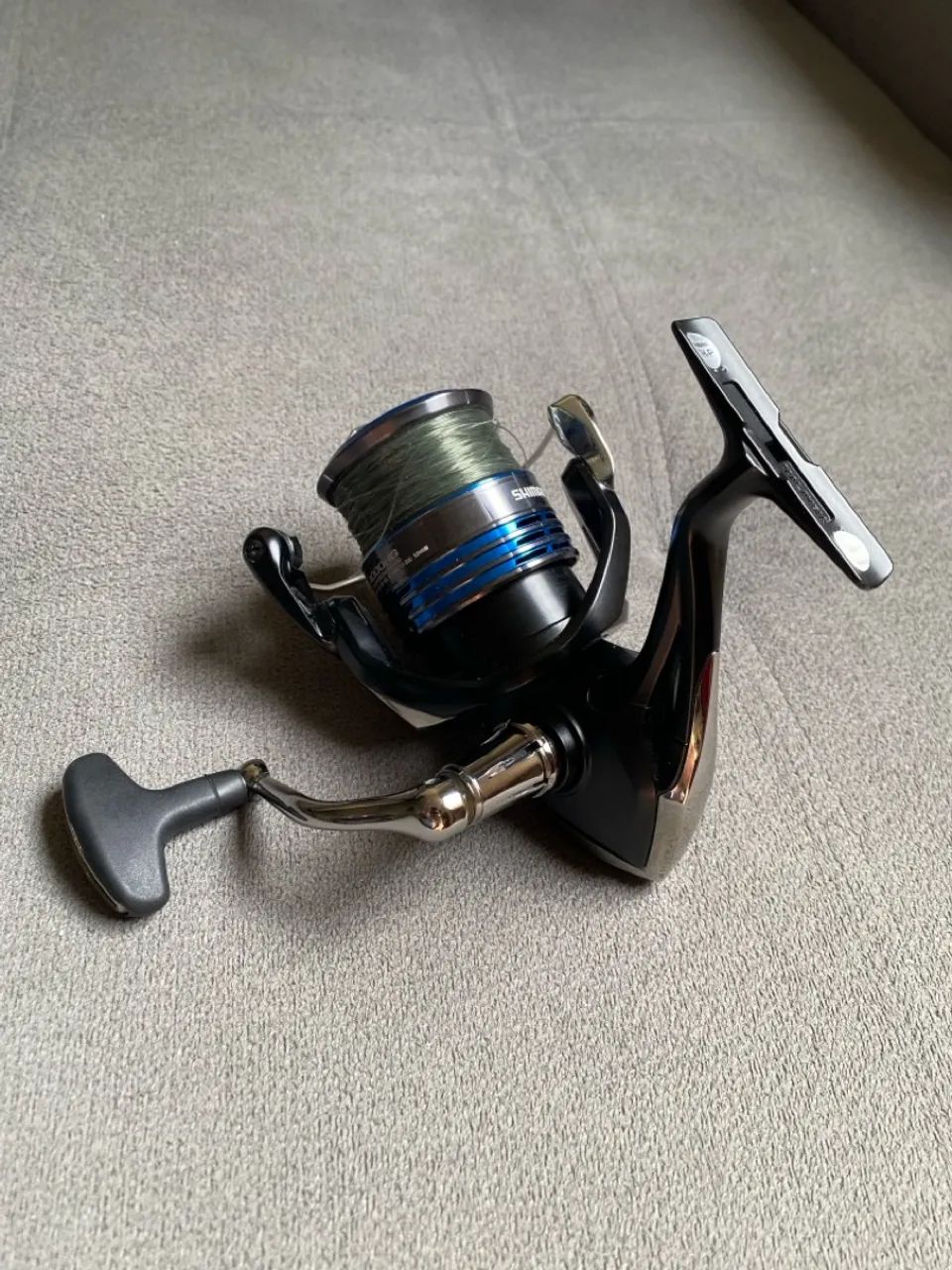 Molinete Shimano Nexave 4000HG Zerado - Foto 3
