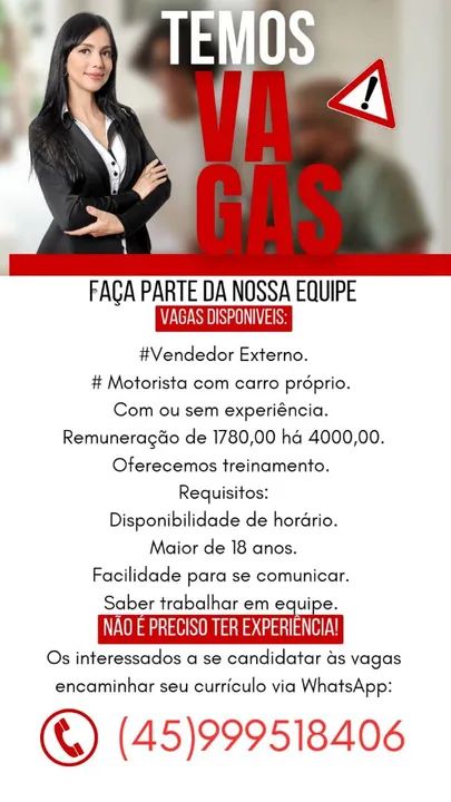 TRABALHE JÁ 