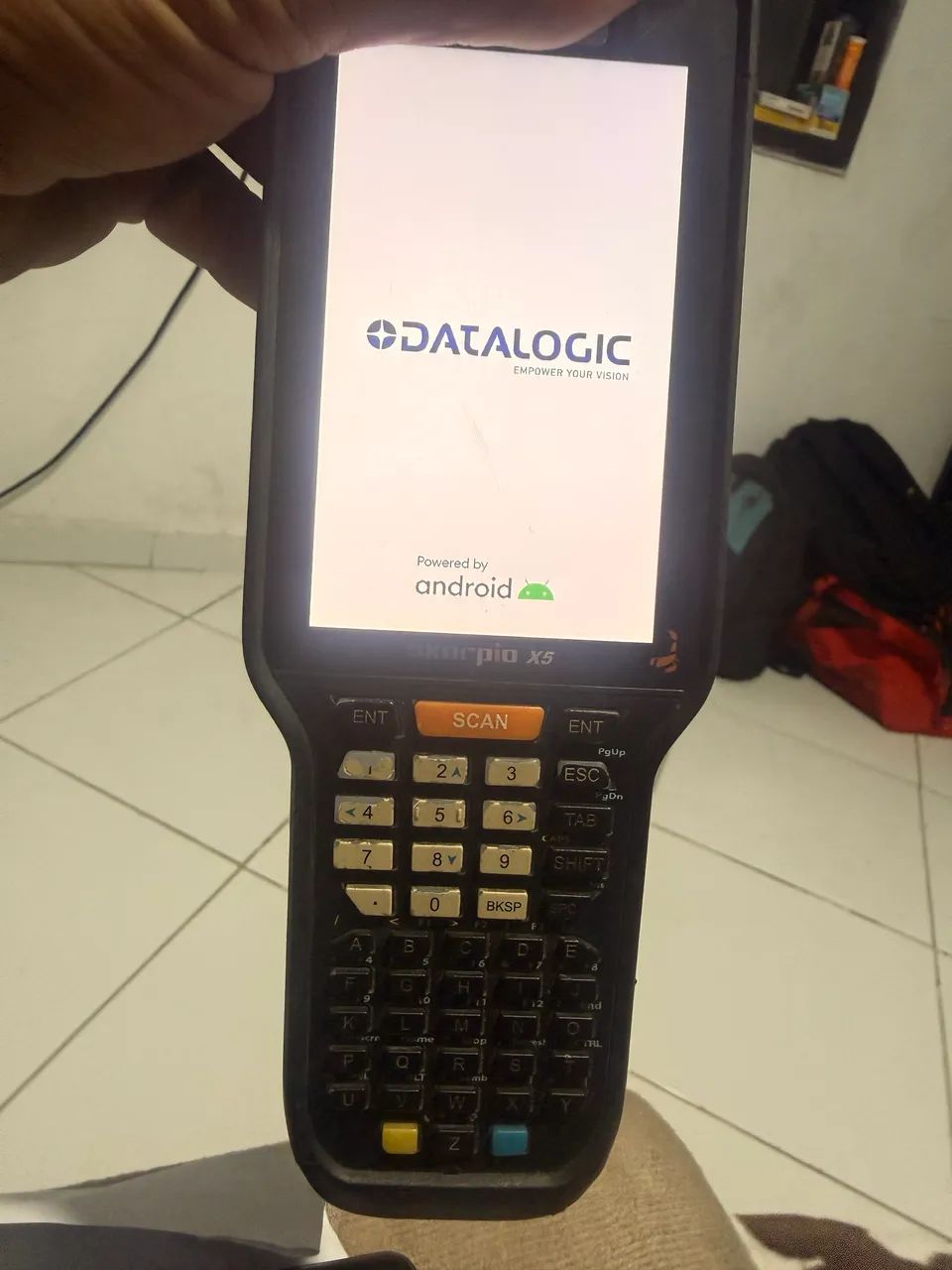 Coletor de dados skorpio x5 