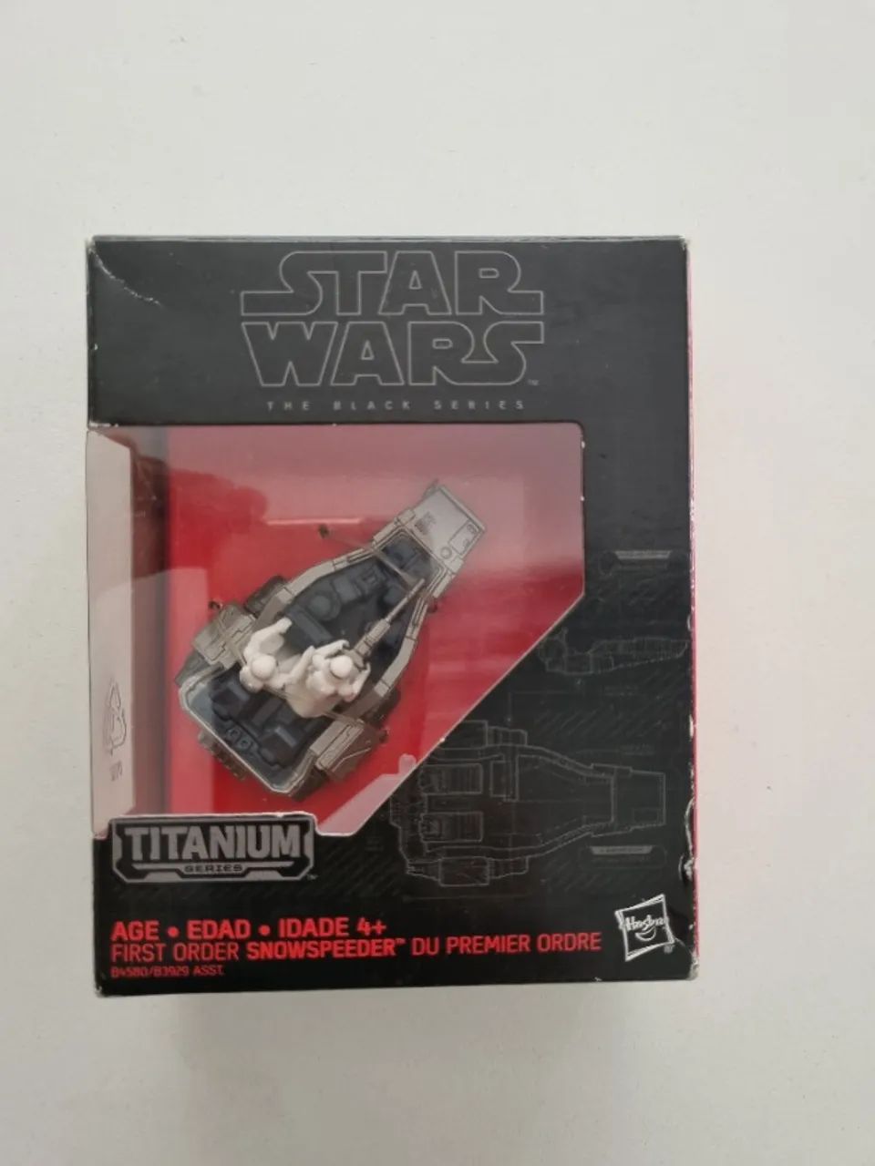 Nave Star Wars Black Séries Titanium Snowspeeder