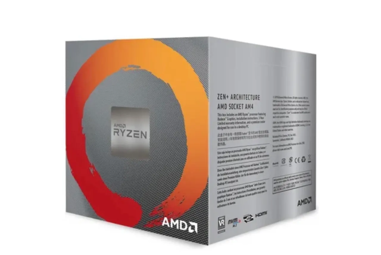 Processador AMD Ryzen 5 3400G, 3.7GHz (4.2GHz Max Turbo), Cache 6MB, AM4