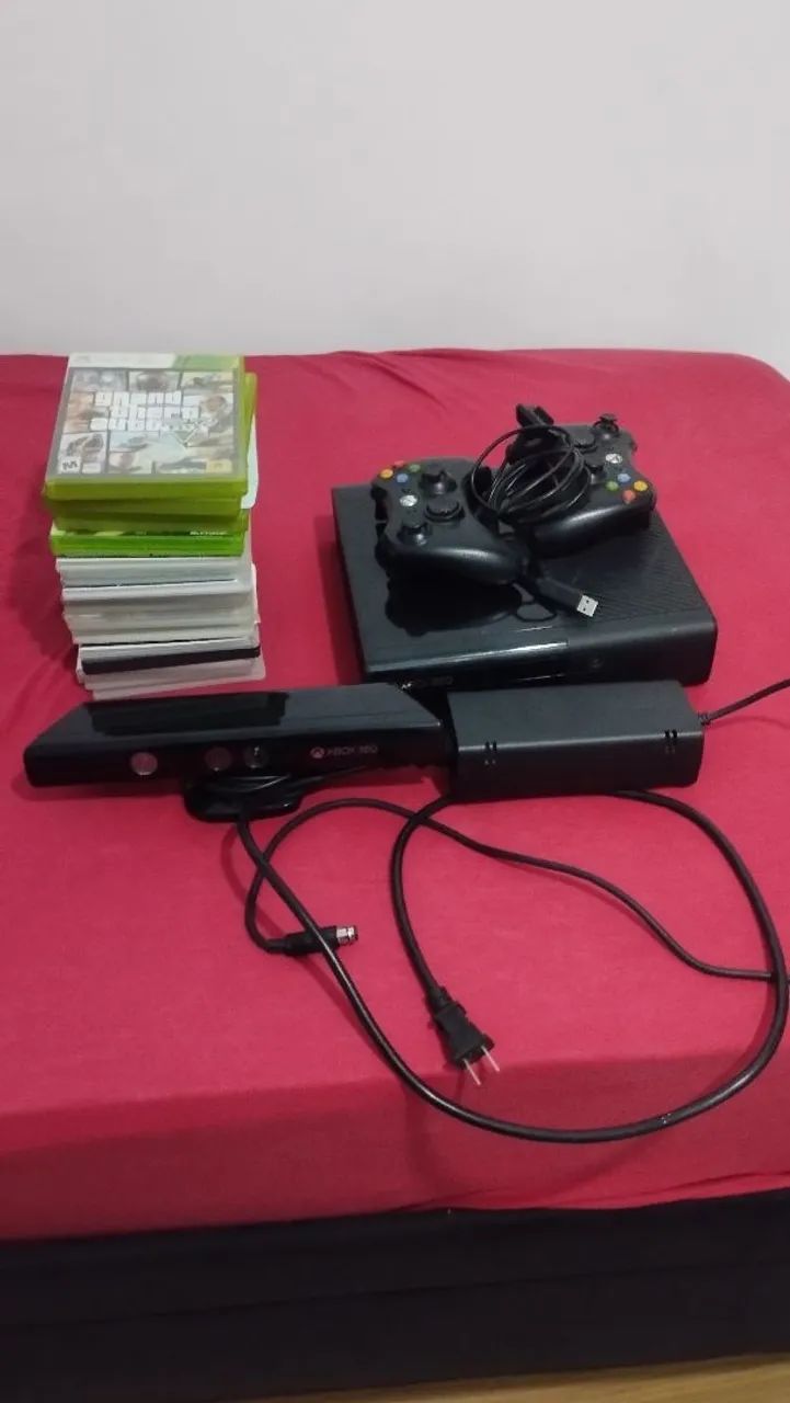 Xbox 360 com Kinect (+ jogos e controles)  - Foto 5