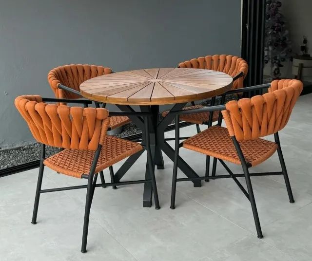 Conjunto de mesa área externa