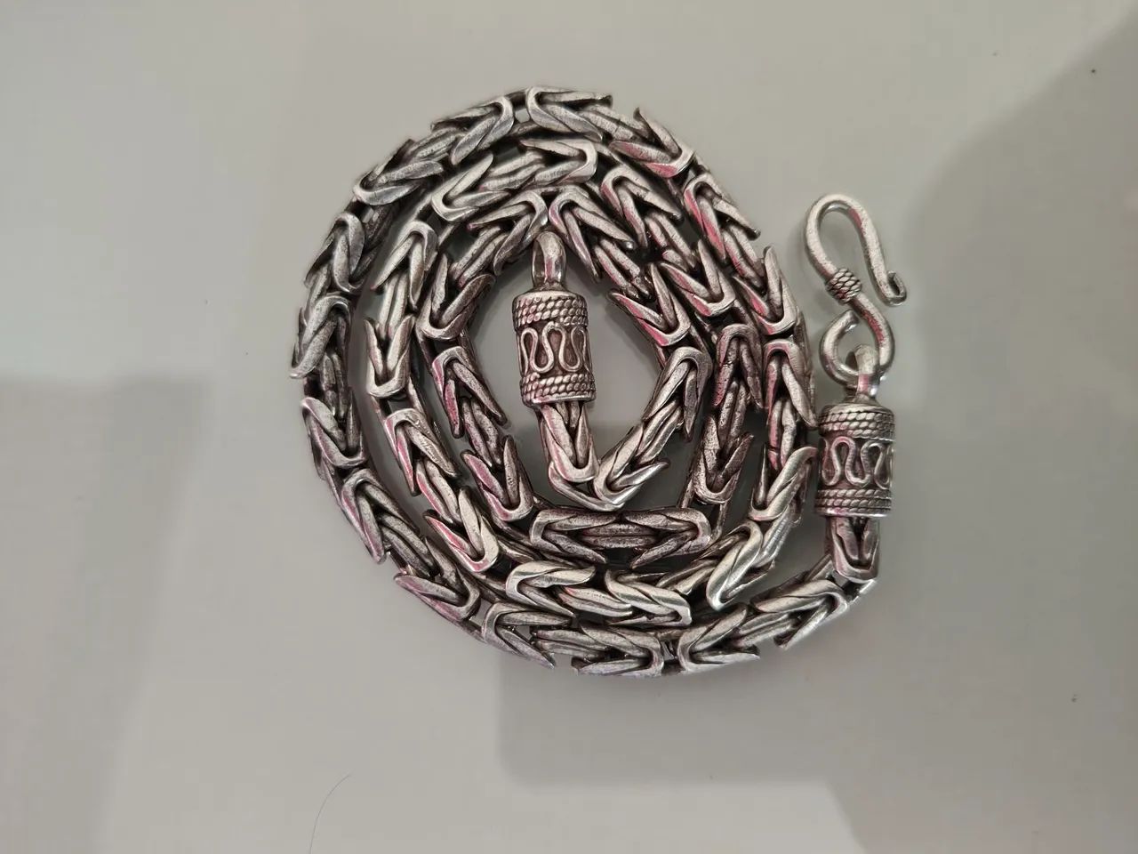 CORDÃO DE PRATA PERUANO 