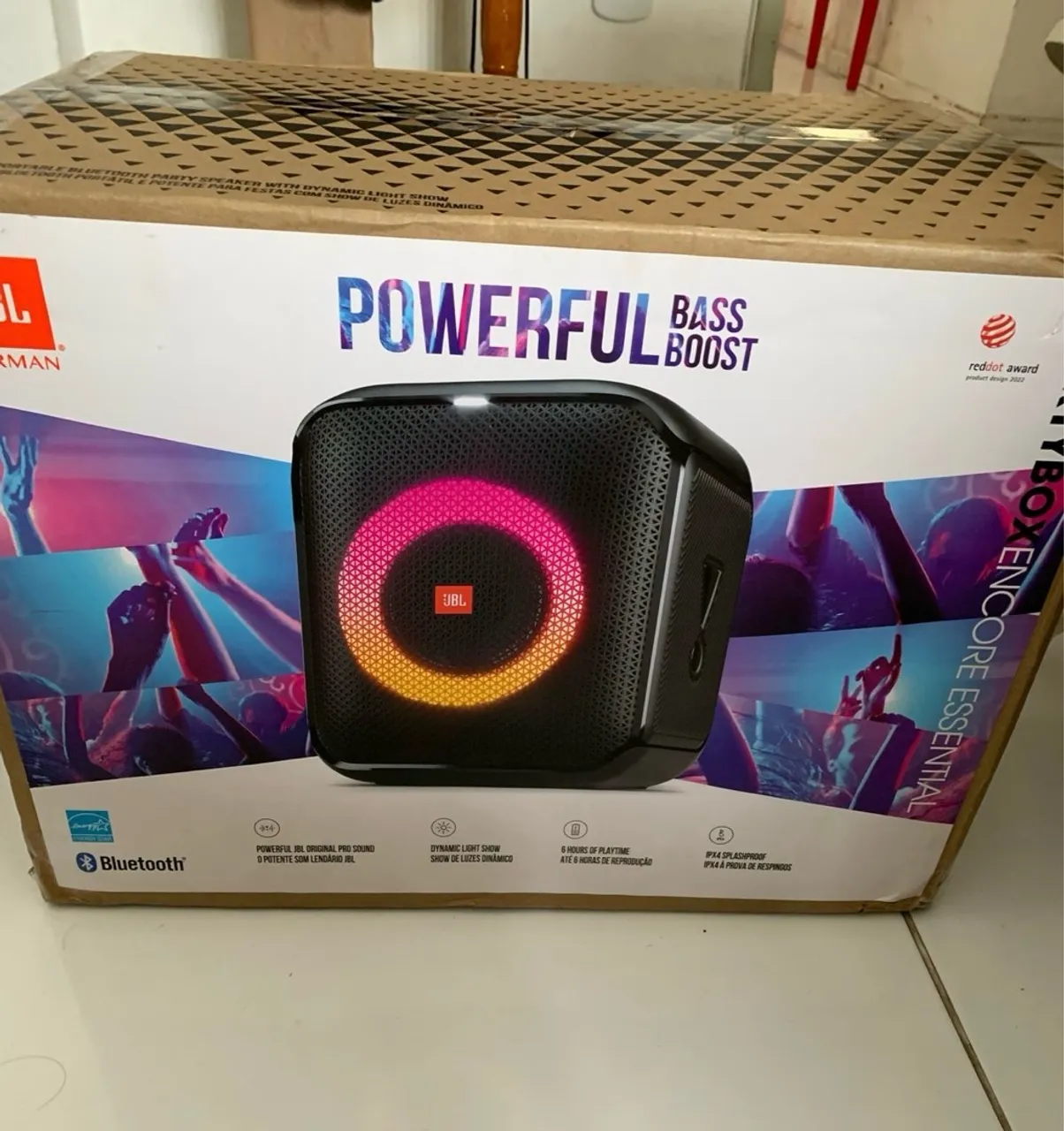 Caixa de Som JBL PartyBox Encore Essential