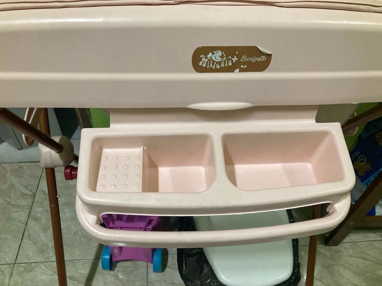 Banheira para bebê com trocador - Foto 3