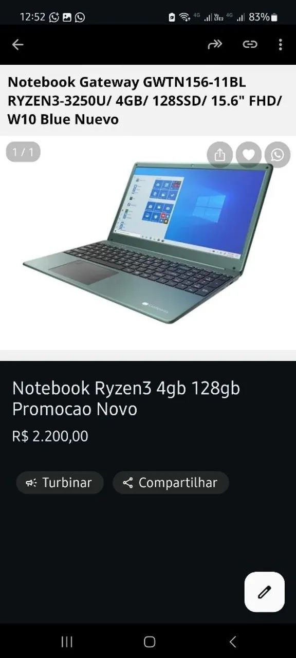 Notebook Vários Modelos - Foto 4