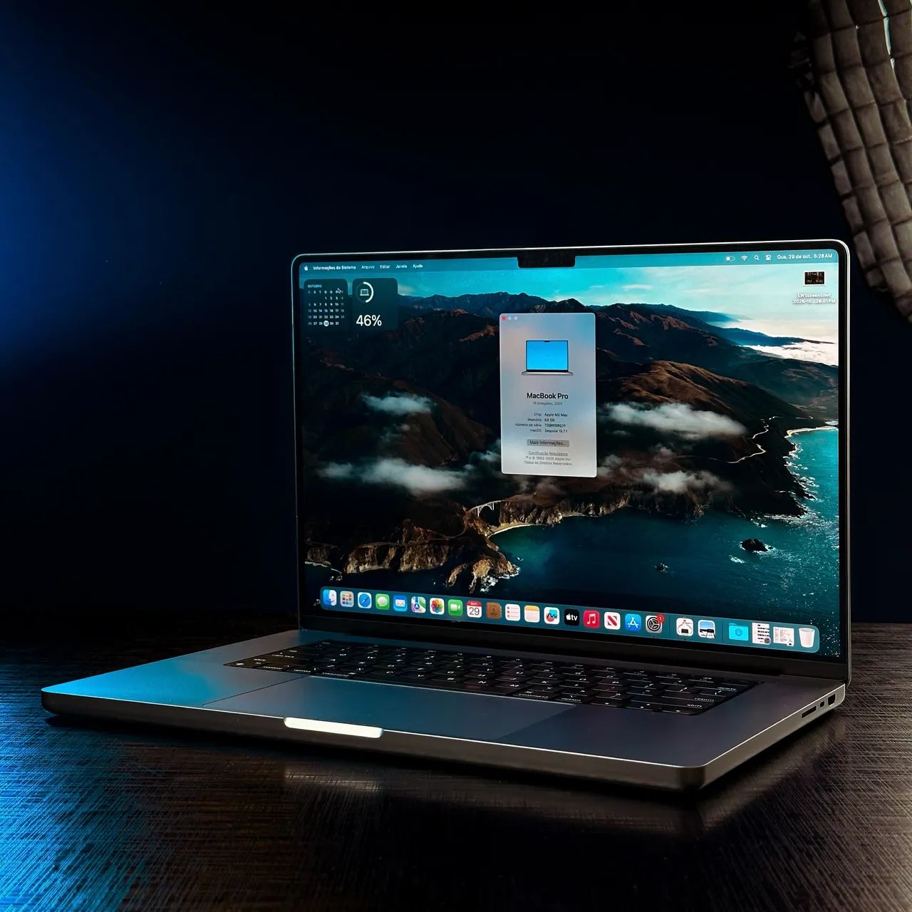 MacBook M1 Pro 16GB 512GB 16Polegadas - Notebooks - Asa Norte