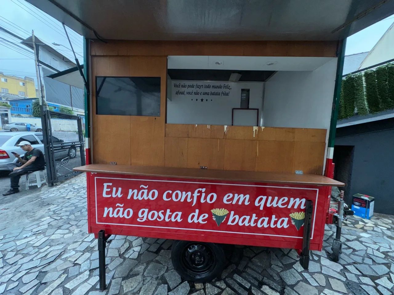 Trailer de Batata frita e porções 