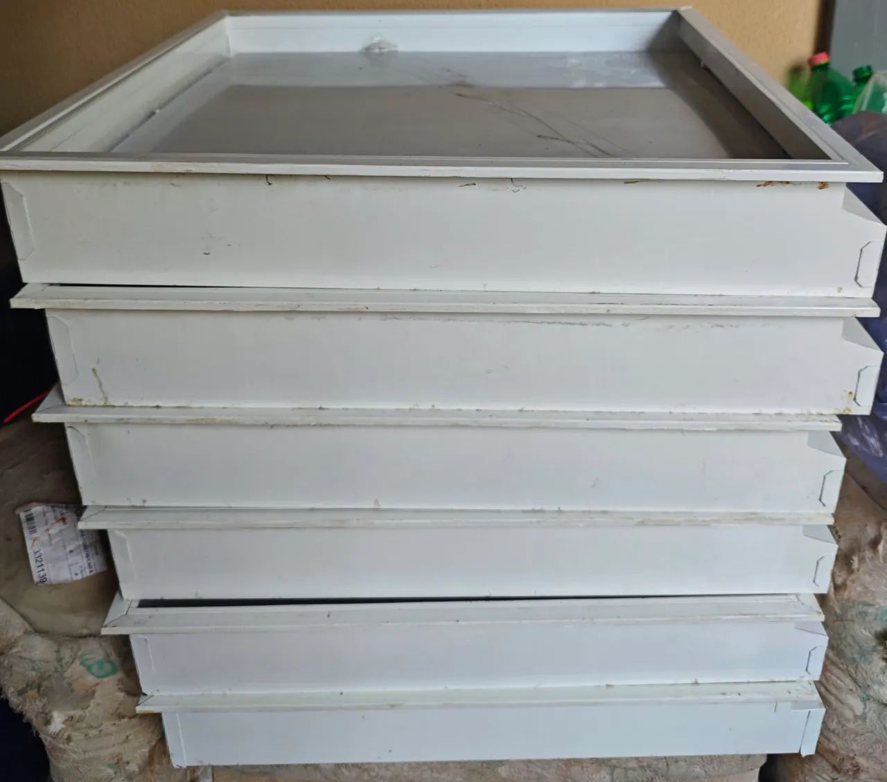 Luminária de Alumínio embutir 62cm R$ 120,00 - Foto 2