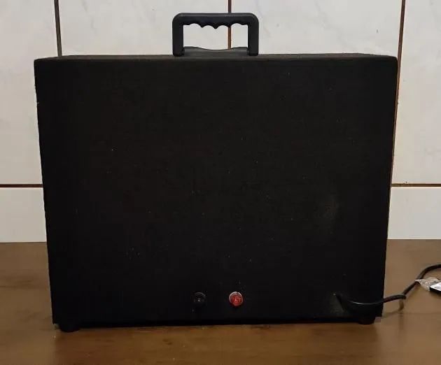 Caixa Bob Esponja Horizontal Azul com Bluetooth e USB - Foto 4