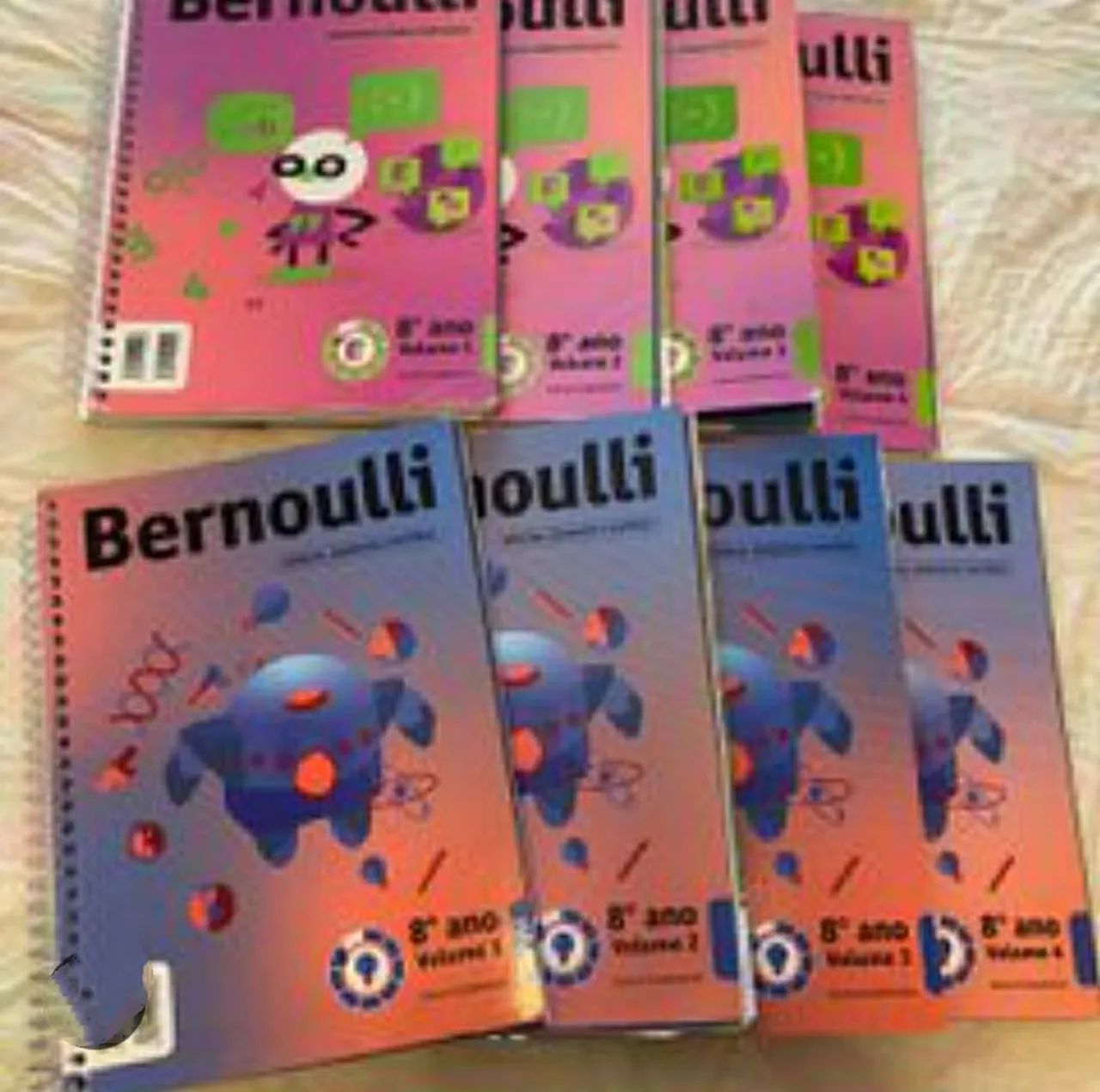 Livros Didáticos Bernoulli 8º Ano - Completo!