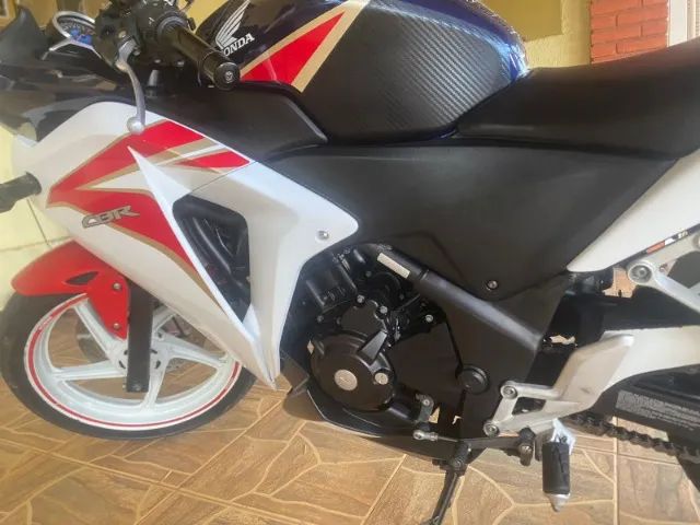 HONDA CBR 250 2011/2012 CARENADA AZUL PARTICULAR OPORTUNIDADE - Foto 5
