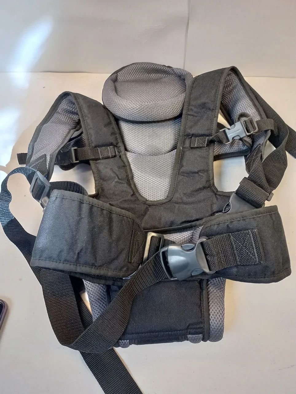 Canguru para Bebê Bag - Preto - Ajustável - Ótimo Estado - Foto 2