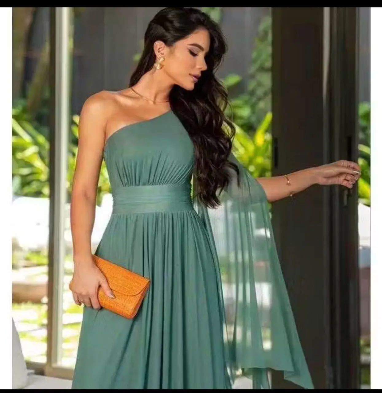 Vestido verde oliva  - Foto 3